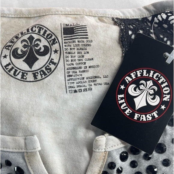 Affliction Women’s T-Shirt - Picture 6 of 6